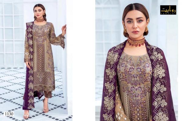 Rawayat Ramsha Vol 5 Beautiful Georgette Pakistani Salwar